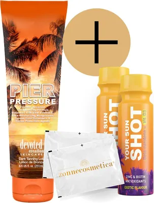 Produktbild von Devoted Creations - Pier Pressure + 2 Your Sun Shots + 2 Erfrischende tücher