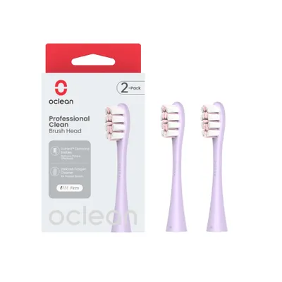 Obrázok produktu pre Náhradná hlavica Oclean Professional Clean, P1C13-X Pro Digital Purple - 2 ks, fialová