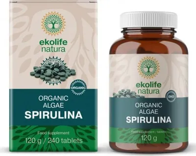 Immagine prodotto di Alghe Spirulina240 compresse alghe spirullina)