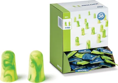 Produktbild von Gehörschutzstöpsel Pura-Fit® 770001 EN 352-2 SNR 36 dB 200 PA/Box MOLDEX