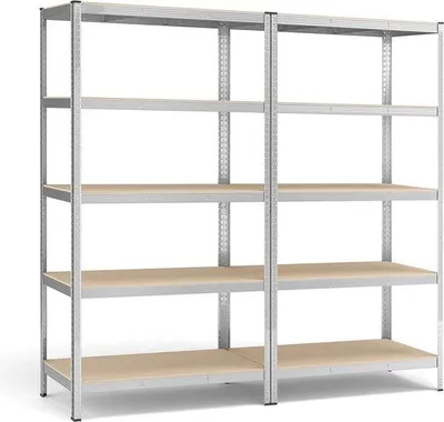 Obrázek produktu pro Stěna do sklepa – sada 2 kusů – výška 200 cm – stříbrná