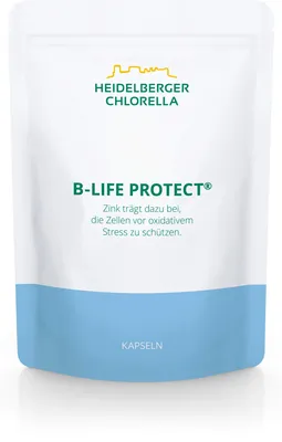 Produktbild von Heidelberger Chlorella B-Life Protect Kapseln zum Schutz der Zellen vor oxidativem Stress, 360 St. Kapseln