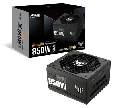 Produktbild von ASUS TUF Gaming - Netzteil (intern) - ATX12V - 80 PLUS Gold - Wechselstrom 100-240 V - 850 Watt