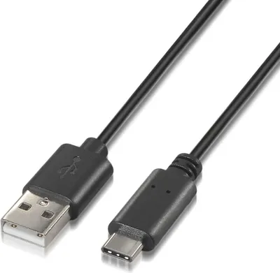 Immagine prodotto di Aisens - cavo usb 2.0 3a, tipo usb-c/m-a/m, nero, 2,0 m