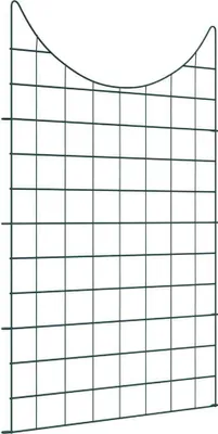 Zdjęcie produktu dla Maison Exclusive - Zestaw ogrodzenia do stawu 8 szt. zielony 50 x 80 cm stal