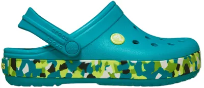 Productafbeelding van Crocs Crocband Glow Confetti Band slippers voor peuters, maat 23-24