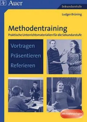 Obrázek produktu pro Methodentraining: Vortragen - Präsentieren - Referieren