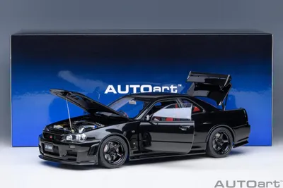 Immagine prodotto di AUTOart 77463 - Nissan Skyline GT-R (R34) Z-tune (Black Pearl) in scala 1:18 - Nuovo