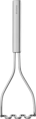Obrázok produktu pre Brabantia 250484, tradičný miagač na zemiaky, Saténová oceľ, Strieborná, Nerezová oceľ, 1 kusov