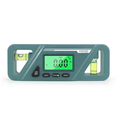 Obrázok produktu pre Magnetický digitálny uhlomer Absolútne a relatívne meranie Prepočet uhla a sklonu Inklinometer Univerzálny klinometer LCD displej s podsvietením