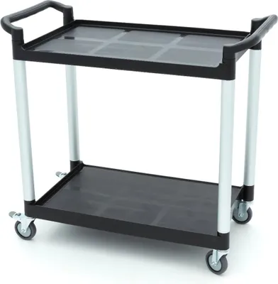 Immagine prodotto di Maxima - Carrello portavivande - 2 ripiani in plastica - 103 x 50,5 cm