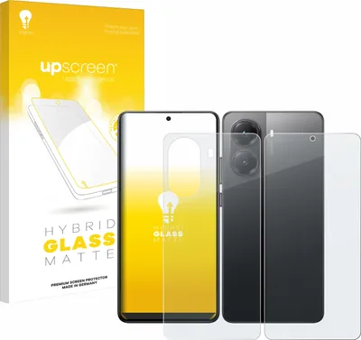 Produktbild von upscreen Entspiegelungs Schutzglas für Xiaomi Poco X7 Pro (Display+Rückseite) Schutzfolie Panzer Folie Glas Display Schutz matt