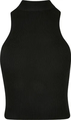 Immagine prodotto di Urban Classics Donna - Top dolcevita a costine schwarz - 5X