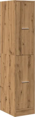Produktbild von Eleganter Möbel Apothekerschrank Artisian Oak 30x41x144,5cm Holzwerkstoff - CJG211661 - Kommoden