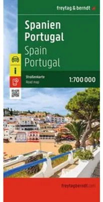 Zdjęcie produktu dla Hiszpania - Portugalia, mapa drogowa 1:700.000, freytag & berndt