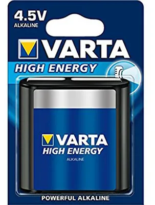 Zdjęcie produktu dla Varta LONGLIFE Power 4.5 V, Jednorazowa bateria, Alkaliczny, 4,5 V, 1 szt., Czarny, 67 mm