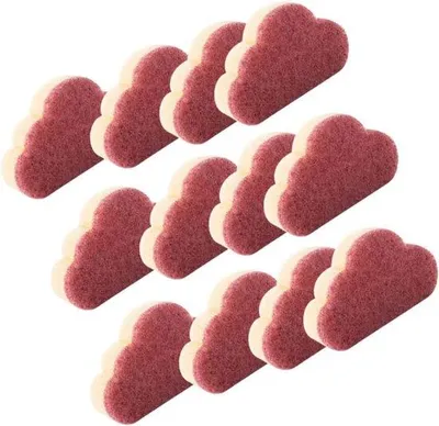 Produktbild von 12-teilige Natürliche Zee-Schwamm Küchen-Schotel-Reinigungsschwamm Praktische Reinigungsschwamm
