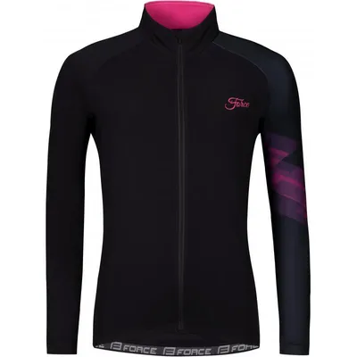 Produktbild von Jersey Force RIDGE LADY Langjacke schwarz pink +5 °C bis +15 °C Größe: S