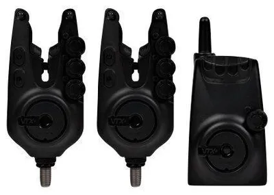 Produktbild von Avid VTX+ Bissanzeiger-Set mit 250m Funkreichweite und ChromaLight LED für Karpfenangeln