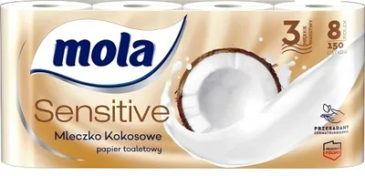 Zdjęcie produktu dla Mola Papier Toaletowy Kokosowy 8 szt.