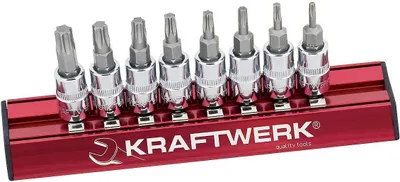 Produktbild von 8-t. TX-Bit-Stecknusssatz MAGALU 1/4"