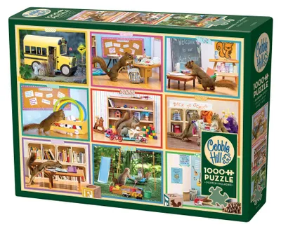 Immagine prodotto di Scoiattoli a Scuola – Puzzle 1000 pezzi