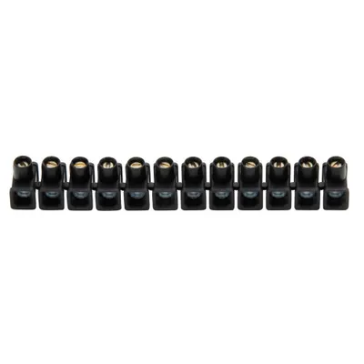 Produktbild von Dosenklemmleiste 2,5mm² schwarz Inhalt: 2 Stück