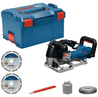 Image de Bosch Professional - Rainureuse Bosch GNF20-40 dans un coffret L-BOXX, avec disques à tronçonner, accessoires et coffret L-BOXX