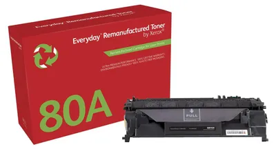 Zdjęcie produktu dla Xerox Toner Everyday HP 80A (CF280A) Black Remanufactured
