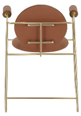Obrázek produktu pro Židle hnědá nábytek do jídelny Design Elegantní židle Moderní dřevo