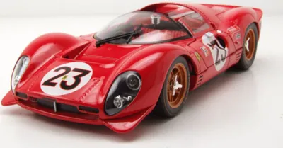 Produktbild von BBURAGO Ferrari 330 P4 Daytona, Supersportwagen-Modell, Vormontiert, 1:24, Ferrari 330 P4 Daytona, Unisex, Metall, Kunststoff
