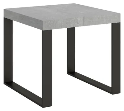 Immagine prodotto di Tavolo Allungabile 90-246x90x77 cm Tecno Cemento