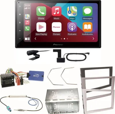 Produktbild von Pioneer SPH-DA160DAB CarPlay Einbauset für Opel Signum Corsa C Tigra Twintop