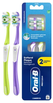 Obrázok produktu pre Oral-B 8700216446167 2 Oral-B Pro-Clean 40 Zahnbürsten