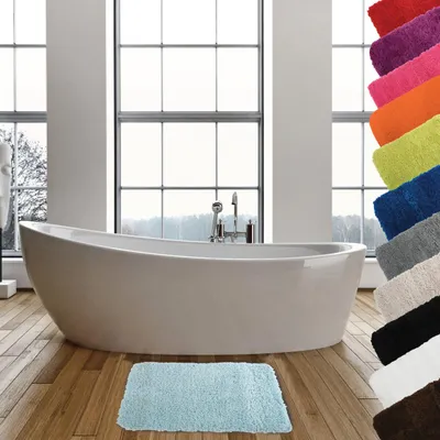 Produktbild von MSV 3700703948698, Blau, Einfarbig, Rechteckig, Mikrofaser, 70 x 50 cm