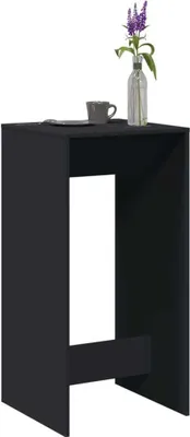 Produktbild von "2026 Promotion" Bartisch Schwarz 51x50x103,5 cm Holzwerkstoff - Esstische CC31404