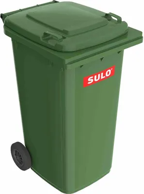 Produktbild von Müllgroßbehälter 240l HDPE blau fahrbar,n.EN 840 SULO