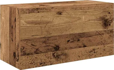 Produktbild von "SALE 2026" Bad-Wandschrank Altholz-Optik 60x25x30 cm Holzwerkstoff - Spiegelschränke DE8541384