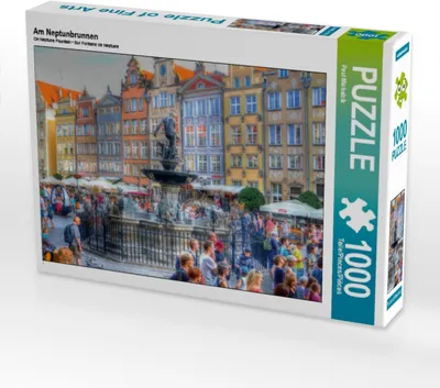 Produktbild von Calvendo Am Neptunbrunnen 1000 Teile Puzzle quer 640x480mm, Michalzik Paul; 7271913