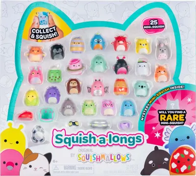 Obrázok produktu pre Jazwares squishmallows – squish-a-longs figúrky štýlu 1 – 25dlg.