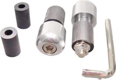 Produktbild von Lenkerenden JMP Aluminium silber 17/13mm