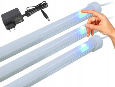 Produktbild von AQUALED LED-Leuchte 3x30cm Touch Kaltweiß Unterbauleuchte