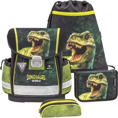 Produktbild von Belmil Schulranzen Set Jungen Dinosaurier "Dinosaur World 2" 1.Klasse Einschulung Grundschule CLASSY 2025