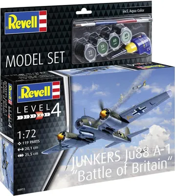 Obrázek produktu pro ModelSet letadlo 64972 - Junkers Ju88 A-1 "Battle of Britain" (1:72)