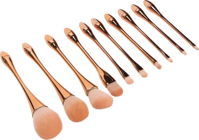 Produktbild von Make-up Pinsel Set,Gesichtspuderpinsel,Schattenpinsel,Lidschattenpinsel,Kosmetikpinsel Set,Rougepinsel