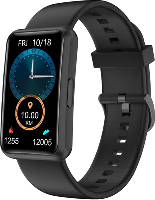 Produktbild von HUAKUA Pedometer Smartwatch 1,47 Zoll Fitness Tracker mit Schrittzähler, Kalorienzähler, Schlafmonitor, IP68 wasserdicht, Stoppuhr & Timer
