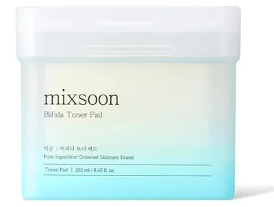 Obrázek produktu pro MIXSOON - Bifida Toner Pads - Intenzivně hydratační tamponky pro obnovu kožní bariéry - 120 ks/ 280 ml