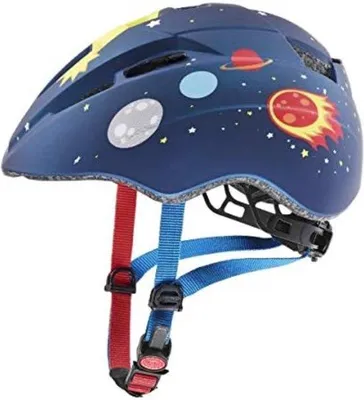 Produktbild von Famanu Fahrradhelm Kinder - 46-52 cm / Dunkelblau