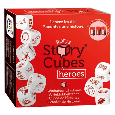 Produktbild von Asmodee Story Cubes Heroes Brettspiel Mehrfarbig Kinder Mehrfarbig One Size