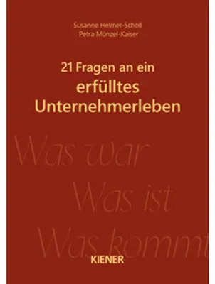 Obrázek produktu pro 21 Fragen an ein erfülltes Unternehmerleben